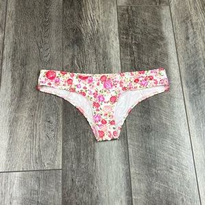 Abercrombie and Fitch Pink Floral Bikini‎ Bottoms